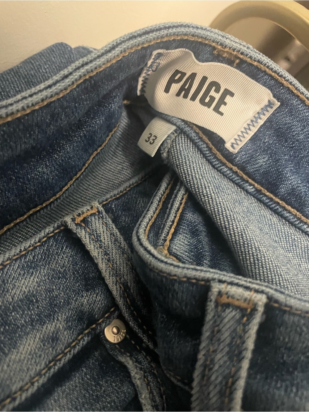 PAIGE Blue Denim Jeans